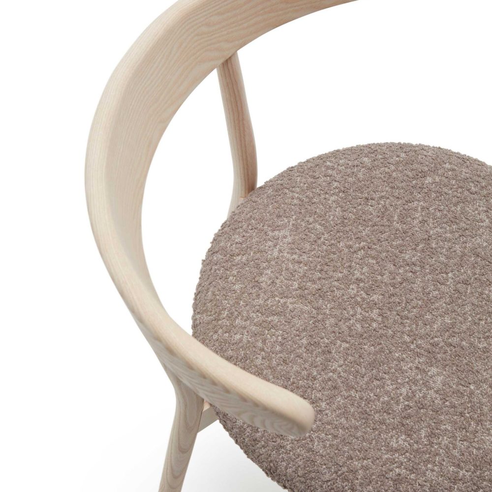 Sedia Bio progettata per Livoni designed by Veronica Balutto. Vista dall'alto.